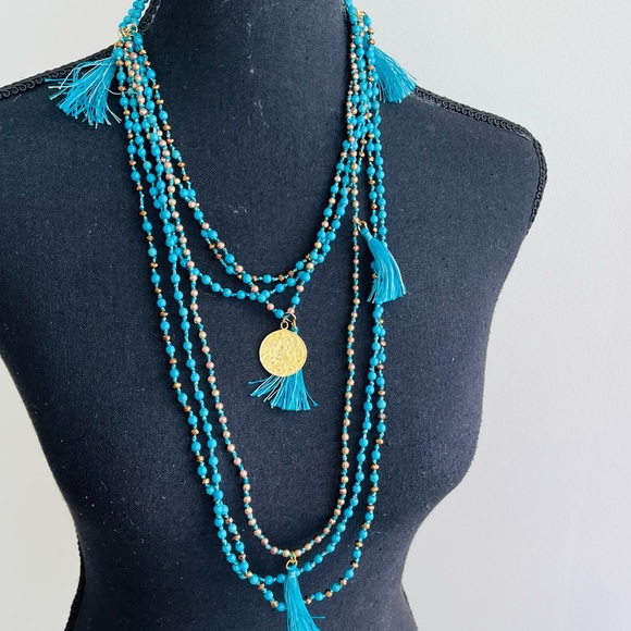 Om Shariff Layered Necklace - Picture 1 of 9